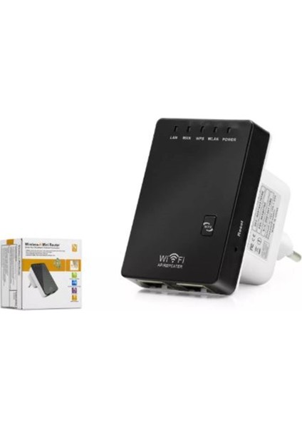 HD9101 Wifi Repeater+ Router+Ap 300MBPS Siyah