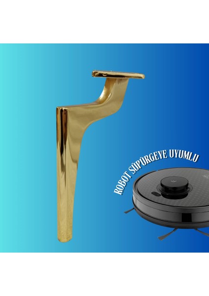 20 cm Metal Zirve Ayak Koltuk Ayağı Mobilya Ayağı Ünite Ayağı Konsol Ayağı Puf Berjer Ayağı modelleri