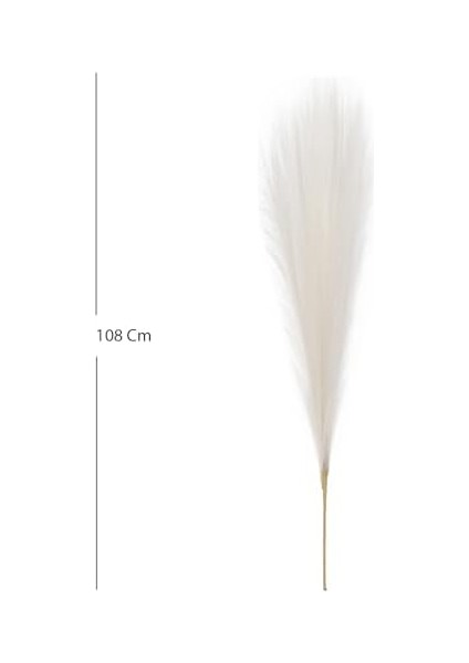Yapay Bitki Pampas Beyaz Dal 108 Cm. fiyatları