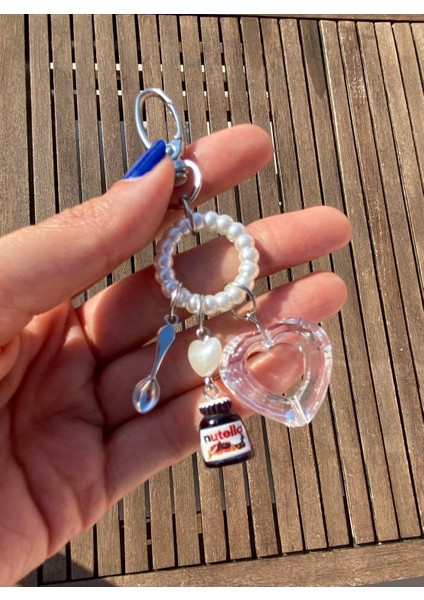 Kaşık Charmlı Çikolata Çanta Aksesuarı fırsatları