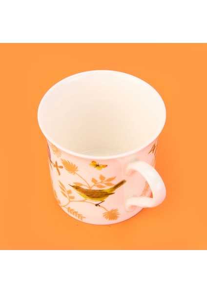 Kitchen Kuş Desenli New Bone Kupa - Beyaz - 300 ml modelleri