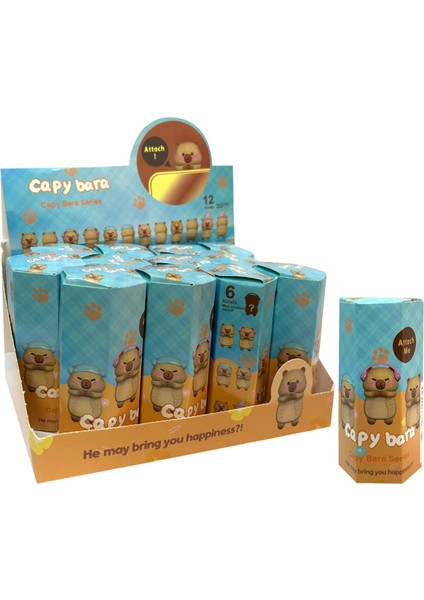 Capy Bara Series Decorative Mini Figür /PP123-1