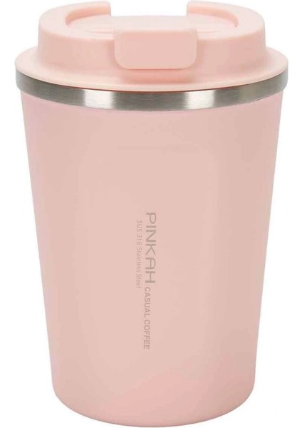 Bfs Pınkah Paslanmaz Çelik Kahve Termos Bardağı 380 ml