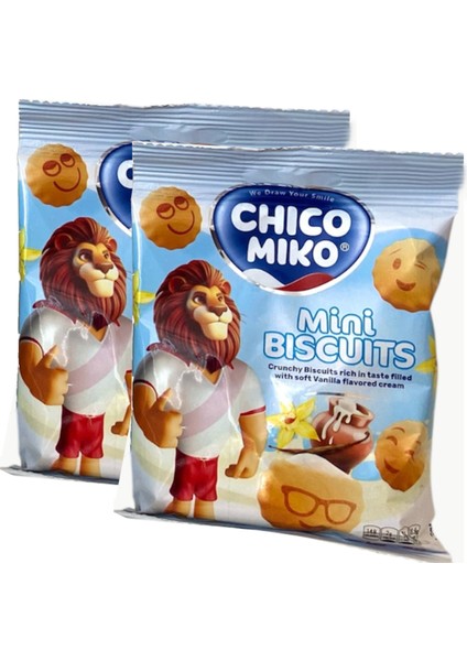 Chico Miko Vanilyalı Bisküvi 35GR 24LÜ Paket