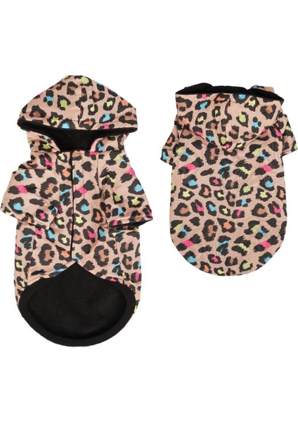 Melodi Model Köpek Mont Yağmurluk L