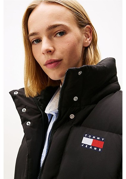 Kadın Alaska Grid Down Puffer Mont - Siyah fırsatları