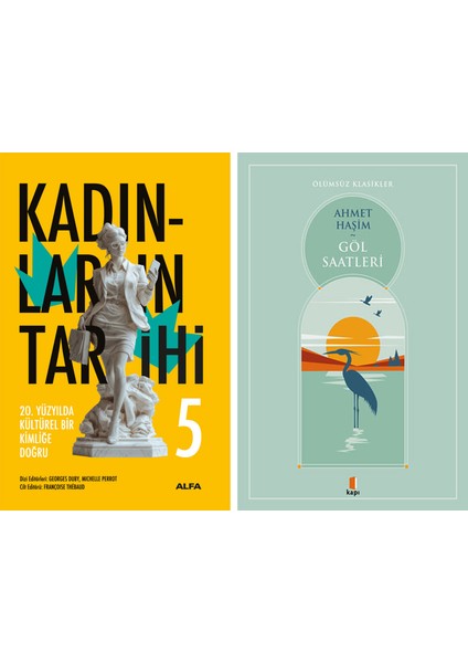 Kadınların Tarihi 5 (Ciltli) + Göl Saatleri