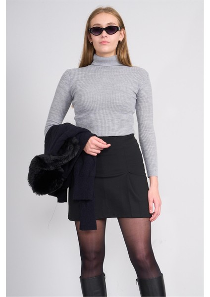 K26 5555 Grı Kadın Fıtıllı Body fırsatları