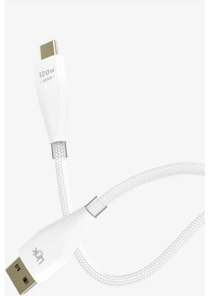 K693 Safe 1200MM 27W Tip-C → Lightning Şarj Kablosu