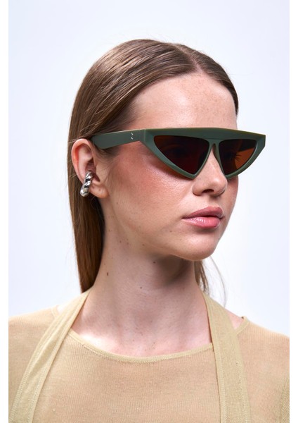 Mirela Green Brown Güneş Gözlüğü modelleri