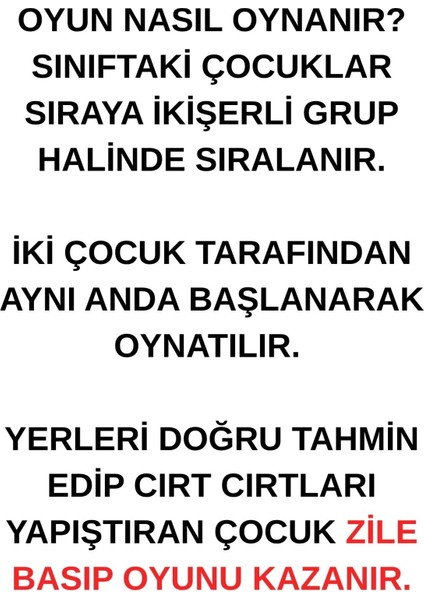 Mahremiyet Eğitimi Oyunu – Dokunma Haritası Eğitici Keçe Seti (Zilli Cırt Cırtlı Etkinlik Oyunu) fiyatları