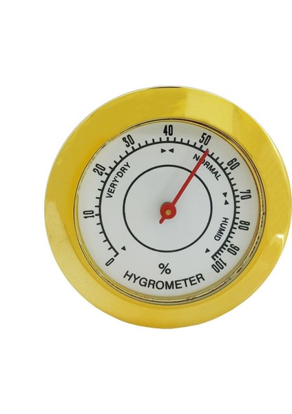Hygrometer Gold Puro Kutusu Saati Nem Ölçer Saat THR146X