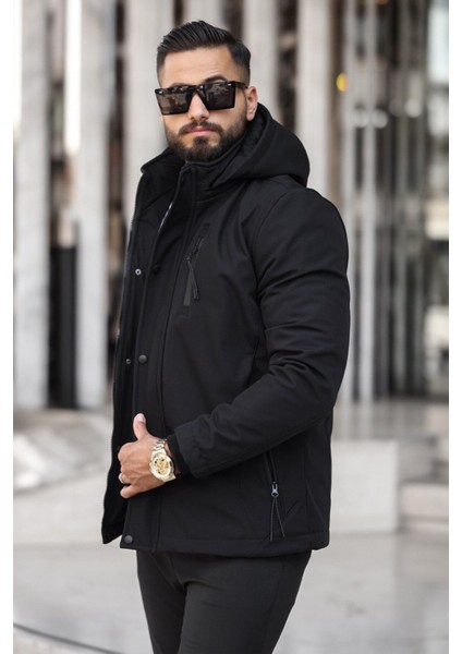 Kapüşonu Çıkabilen Içi Kürklü Softshell Mont fiyatları