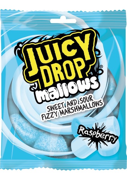 Mallows Raspberry Sweet And Sour Fizzy Marshmallows 100G