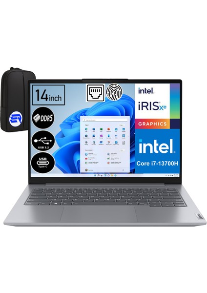 Thinkbook 14 G6 Irl 21KG004NTREP4 I7-13700H 16GB Ram 1tb SSD 14" Wuxga WIN11 Pro + Elektropasaj Çanta