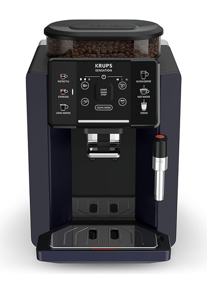 EA910B Sensation Tam Otomatik Kahve Makinesi, Gece Siyahı/siyah, Kullanıcı Dostu, Bakımı Kolay, Aydınlatma Uyarıları, Rahat Temizlik, Kullanıcı Tanımlı Ayarlar fiyatları