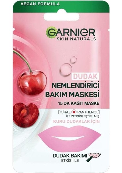 Dudak Nemlendirici Bakım Maskesi