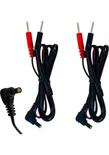 2 Uçlu Tens Kablosu 2 Adet Sanıtas Beurer Marka Cihazlar ile Uyumludur