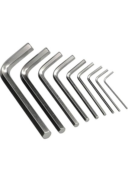 9 Parça Altıgen Alyen Anahtar Seti – Farklı Boyutlarda Hex Takım | Bisiklet, Mobilya, Makine Montajı ve El Aletleri Kullanımı Için Uygun | Ergonomik L Tipi Anahtar Seti indirimleri