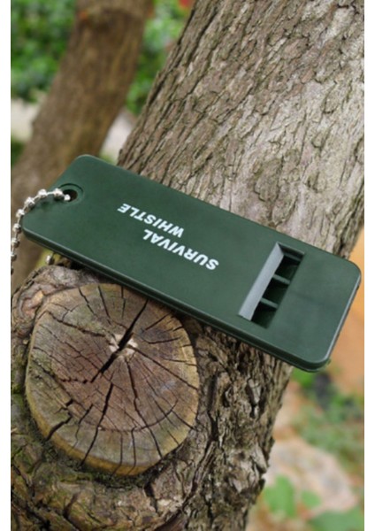 Kamp Outdoor Yaşam Yüksek Sesli Acil Durum Survival Plastik Düdük