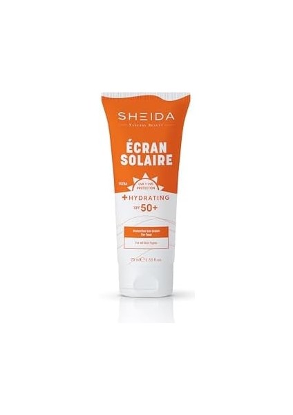 Sheida Ecran Solaire Güneş Koruyucu Krem 75 ml Yüz Için fiyatları