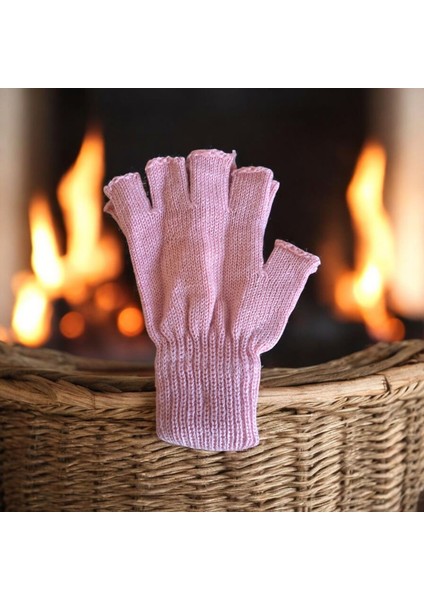 Tiriko Kadın Kesik Eldiven Açık Pembe