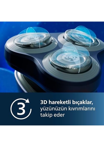 Philips S1885/00, Islak ve Kuru Elektrikli Tıraş Makinesi, Powercut Bıçaklar, 35 Dakika Kablosuz Kullanım, Ipx7 Su Geçirmez fiyatları