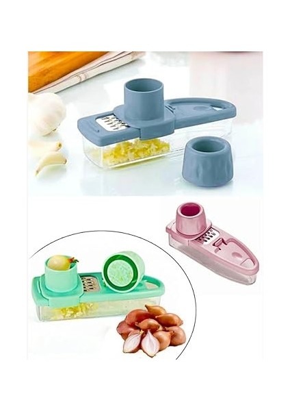 Kutulu Küçük Soğan Doğrayıcı Hazneli Sarımsak Rendesi (1) fırsatları