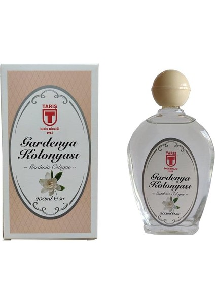 80 Derece Gardenya Kolonyası 200ML Cam Şişe