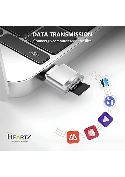 Card Reader Kart Okuyucu Tüm Type C Cihazlar Için Çipli Kart Okuyucu ve Dönüştürücü (Ha-02 Type C - Micro Kart Okuyucu) modelleri