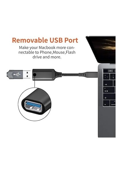 PX-515 Type-C To Usb3.0 Otg Çevirici 15CM (Erkek-Dişi) (Iphone 15/16 ve Type C Otg Tüm Cihazlar ile Uyumlu) indirimleri