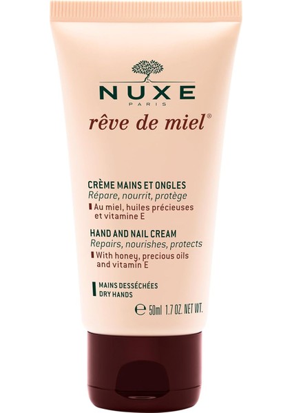 Reve De Miel Onarıcı Besleyici ve Koruyucu 50 ml El Kremi