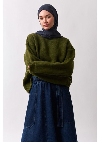 Biyeli Oversize Kazak fiyatları