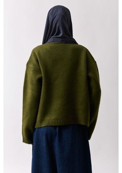 Biyeli Oversize Kazak modelleri