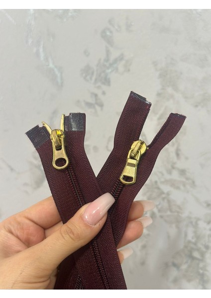 72X3 cm Bordo Fermuar