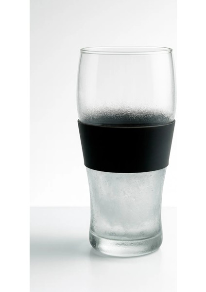 Soğutucu Jelli Dondurulabilir Bardak – Çift Cidarlı, 470 ml, BPA’sız Akrilik Bardak (Siyah Bantlı Tasarım) modelleri