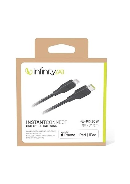 By Harman - Instantconnect Kablo Usb-C Lightning,siyah,1.5m fırsatları