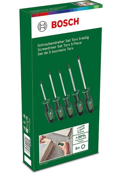 Home And Garden Torx Tornavida Seti 5 Parça indirimleri