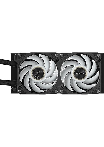 Aorus Waterforce x Iı 240 Manyetik Kilitleme Mekanizmalı Fan, 60 x 60MM Full Color LCD Ekran, Profesyonal Gaming Sıvı Cpu Soğutucu indirimleri