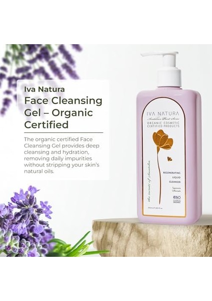 Iva Natura Organik Yenileyici Likit Yüz Temizleyici Sabun Otu Özlü 350 ml modelleri