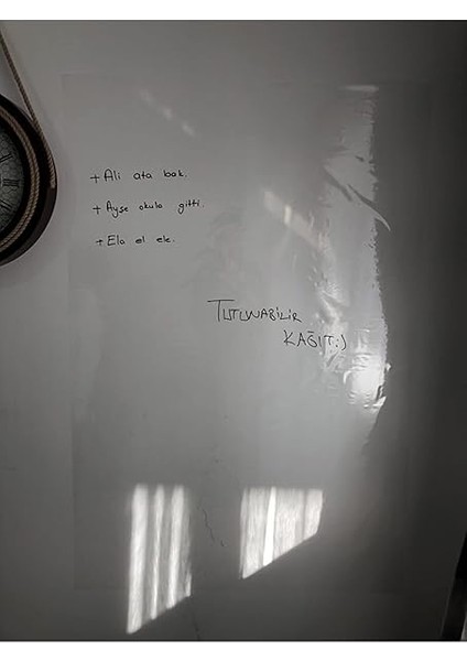 Kağıt 2 Tane Şeffaf Akıllı Kağıt Tahta 100X150 cm Yazı Tahtası indirimleri