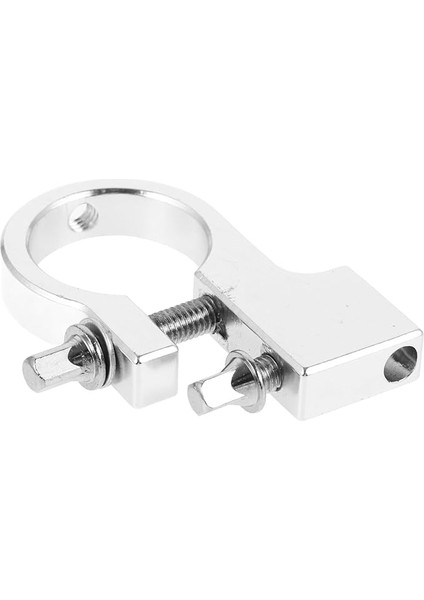 Davul Kelepçesi Bateri Pedalı Kelepçesi Dayanıklı Bateri Çubuğu Tutucusu Ergonomik Aksesuarlar Tutma Kullanışlı Baget Tutucu Klipsi Müzik Aleti Parçaları Çinko Alaşım Silver