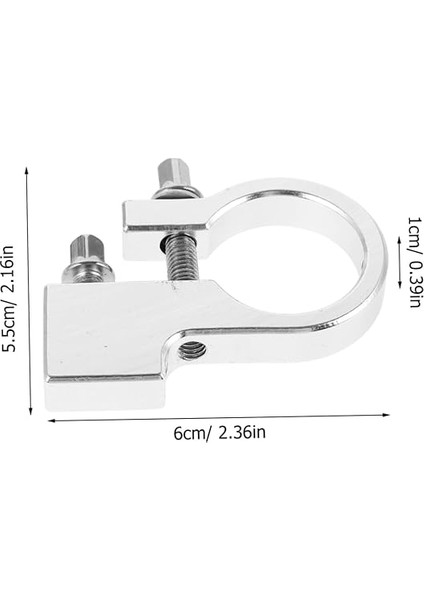 Davul Kelepçesi Bateri Pedalı Kelepçesi Dayanıklı Bateri Çubuğu Tutucusu Ergonomik Aksesuarlar Tutma Kullanışlı Baget Tutucu Klipsi Müzik Aleti Parçaları Çinko Alaşım Silver fiyatları