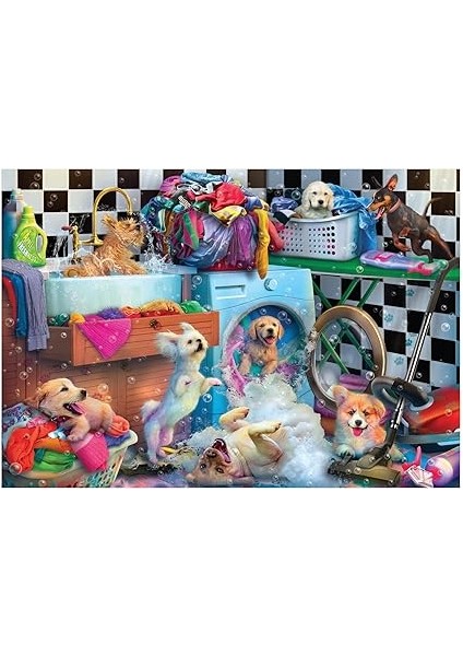 Puzzle - Banyoda Eğlence / 260 Parça Puzzle, #3347 fiyatları