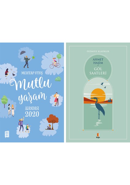 Mutlu Yaşam Ajandası 2020 + Göl Saatleri