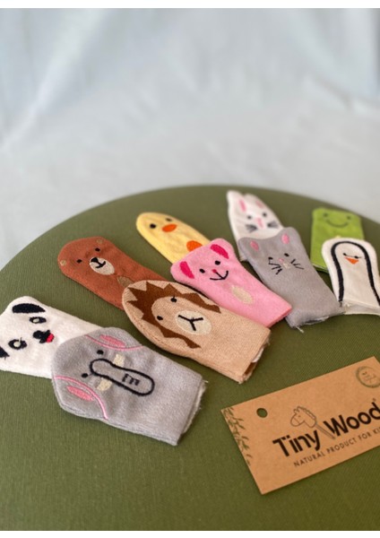 Hayvanlar Alemi Parmak Kuklası – 10’lu Set, Eğitici Aile ve Çocuk Oyunları fırsatları