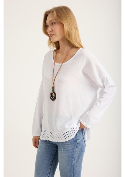 Etek Ucu Triko Bluz fiyatları