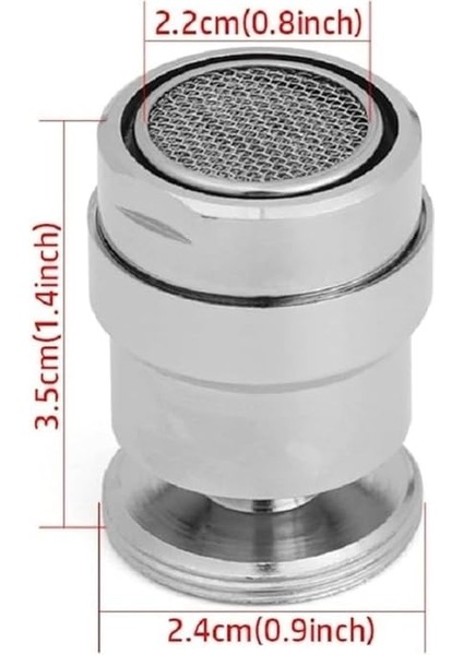 Başlıklı Dış Dişli Musluk Ucu Aparatı, Dış Dişli Perlatör Su Tasarruflu Musluk Ucu Aparatı modelleri