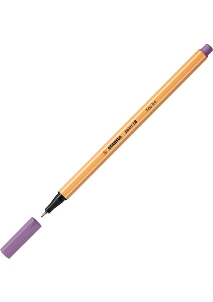 Keçe Uçlu Ince Kalem 88 Point 0.4 mm Gri Menekşe 88/62