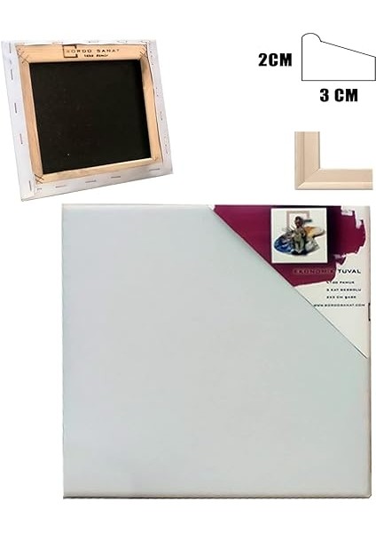 Sanat 10X10 cm Mini Kare Tuval fiyatları